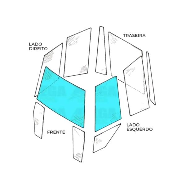 827/80382A VIDRO FRONTAL LAMINADO 128X108X79,5