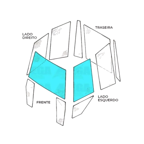 827/80382A VIDRO FRONTAL LAMINADO 128X108X79,5