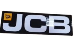 ADESIVO LANCA LOGO JCB