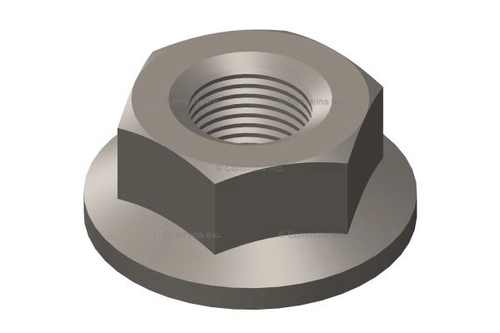PORCA DE FLANGE SEXTAVADA