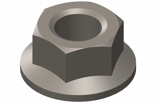 PORCA DE FLANGE SEXTAVADA