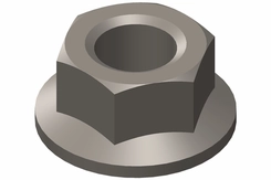 PORCA DE FLANGE SEXTAVADA