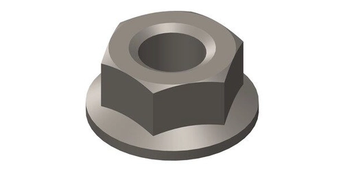 PORCA DE FLANGE SEXTAVADA