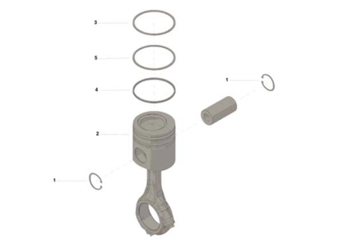 KIT DE PISTAO DO MOTOR