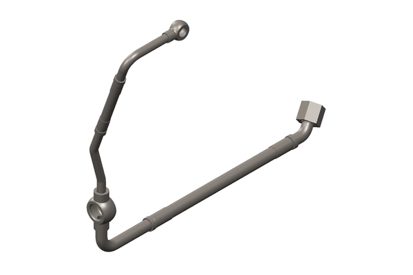 TUBO DE SUPRIMENTO DE OLEO DO TURBO