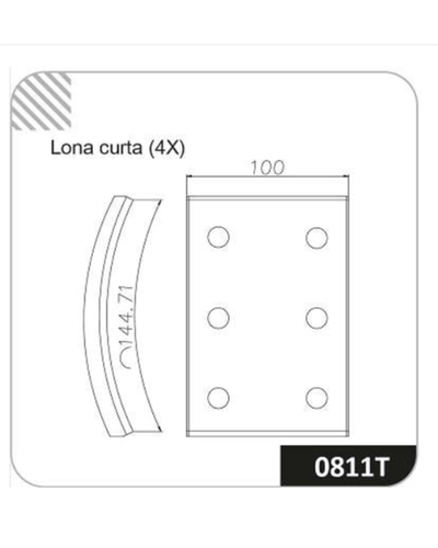 LONA DE FREIO